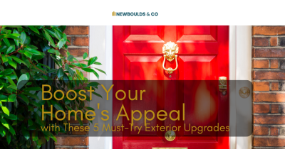 Boost Your Home's Appeal with These 5 Must-Try Exterior Upgrades