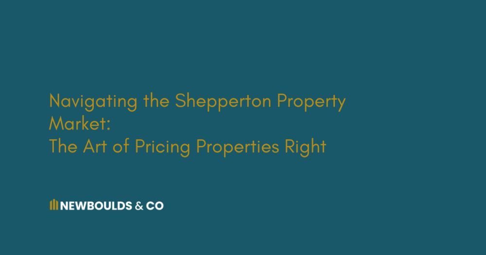 Navigating the Shepperton Property Market:  ﻿ The Art of Pricing Properties Right