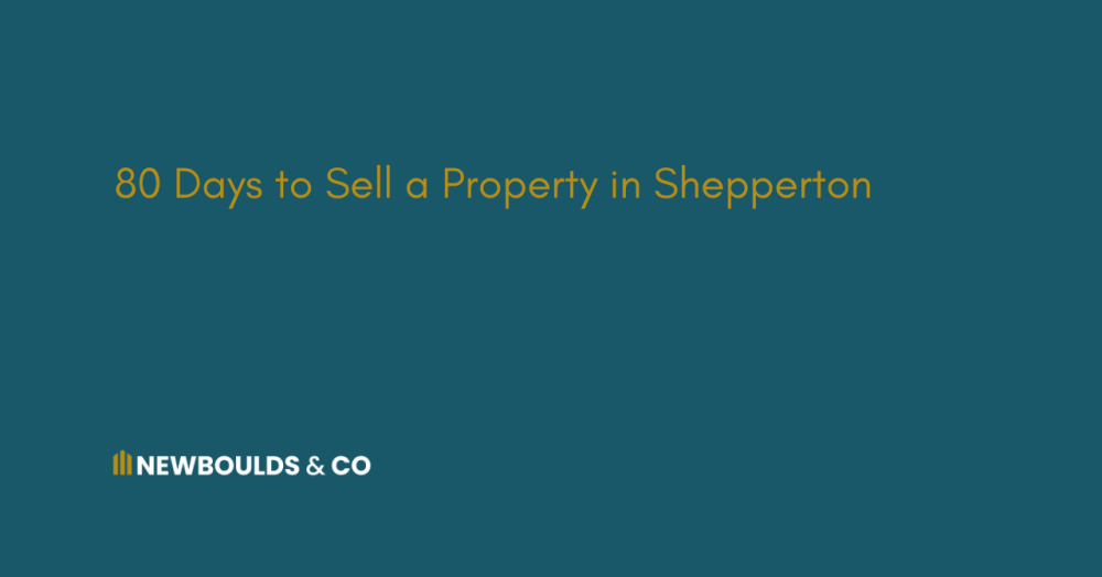 80 Days to Sell a Property in Shepperton