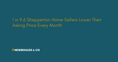 1 in 9.6 Shepperton Home Sellers Lower Their Asking Price Every Month