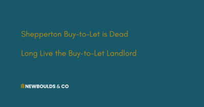 Shepperton Buy-to-Let is Dead Long Live the Shepperton Buy-to-Let Landlord