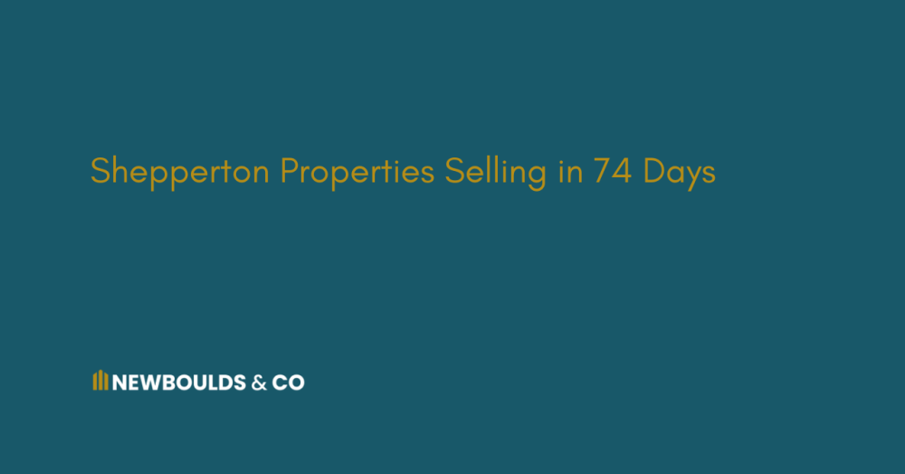 Shepperton Properties Selling in 74 Days