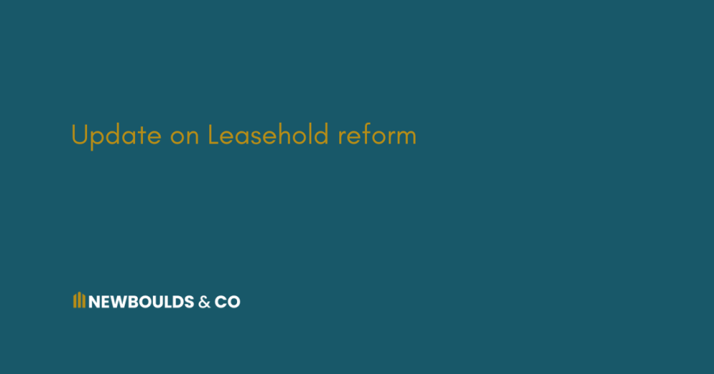 Leasehold reforms set out