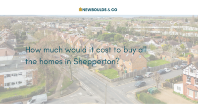 How much would it cost to buy all the homes in Shepperton?