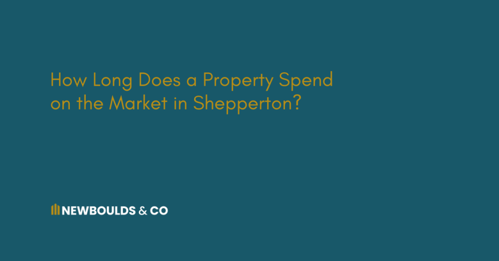 How Long Does a Property Spend on the Market in Shepperton?