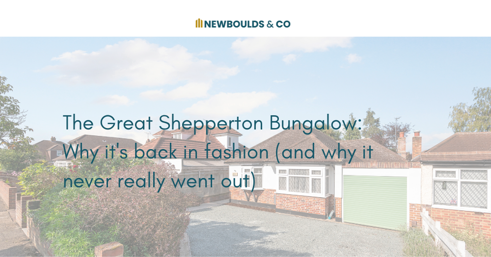 The Great Shepperton Bungalow: Why it's back in fashion (and why it never really went out)