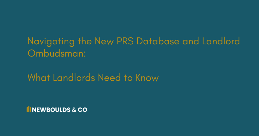 Navigating the New PRS Database and Landlord Ombudsman: What Landlords Need to Know