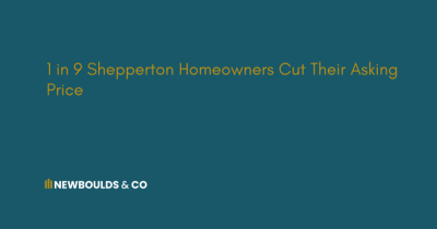 1 in 9 Shepperton Homeowners Cut Their Asking Price