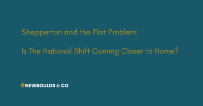 Shepperton and the Flat Problem:  Is The National Shift Coming Closer to Home?