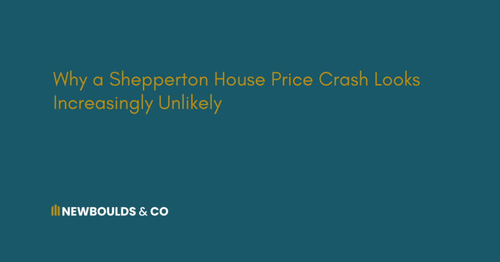 Why a Shepperton House Price Crash Looks Increasingly Unlikely