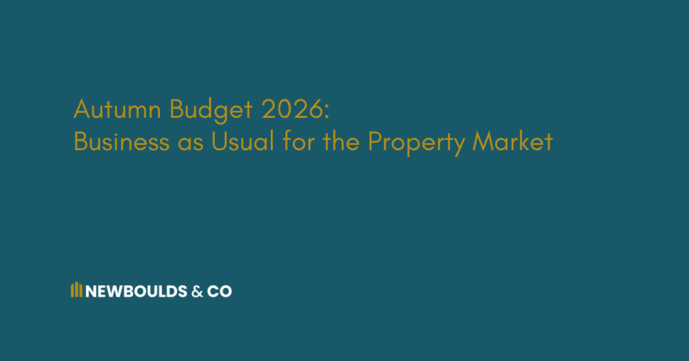 Autumn Budget 2026: Business as Usual for the Property Market
