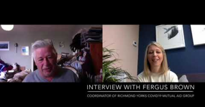 Richmond York’s COVID 19 mutual aid support group Interview ⭐️