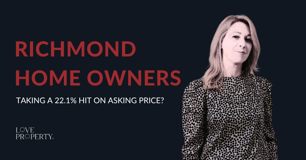 Richmond Homeowners Taking a 22.1% Hit on Asking Price?