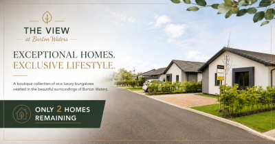 Only Two Luxury Eco Bungalows Remaining at ‘The View’ Burton Waters