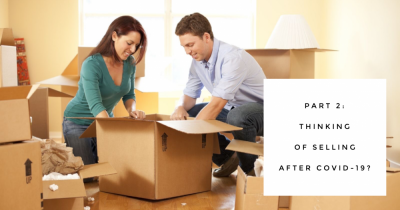 Part 2: Thinking of selling after Covid-19?