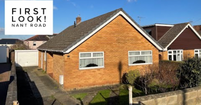First Look Video!👀Two Bed Detached Bungalow On Nant Road🏡