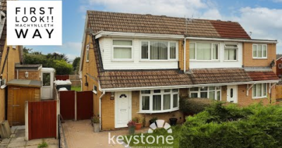 🏡 FIRST LOOK VIDEO 🎬Three Bedroom Semi Detached House In Machynlleth Way🏡