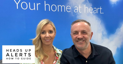 How to set up and use Heads Up Property Alerts