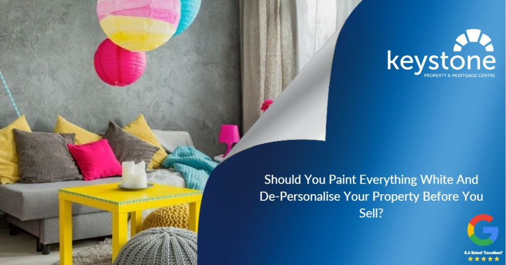 Should you paint everything white and de-personalise your property before you sell? 🖌️