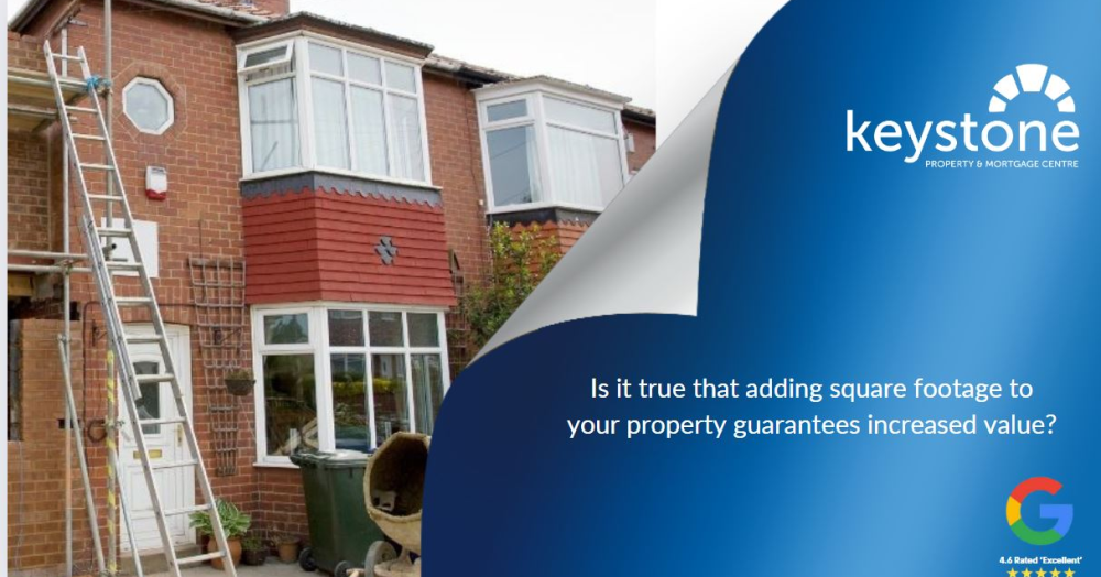 Is it true that adding square footage to your property guarantees increased value? 📏