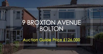 Broxton Avenue, Middle Hulton, Bolton, Lancashire ** Auction Guide Price £126,000 **