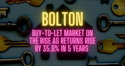 Bolton Buy-to-Let Market on the Rise as Returns Rise by 64.7% in 5 Years