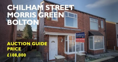 Chilham Street, Bolton, Lancashire * Auction Guide Price £108,000 * AUCTION ENDS 28th FEBRUARY @ 2PM