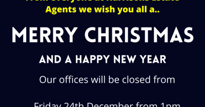 MERRY CHRISTMAS FROM THE HARRISONS TEAM