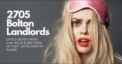 2,705 Bolton Landlords Could Be Hit With £14k Bills and Red Tape in Tory 'Levelling Up' Plans