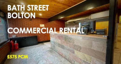 Bath Street, Bolton * COMMERCIAL RENTAL * * RECENTLY REDUCED * * £575 PCM *