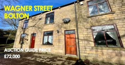 Wagner Street, Bolton, Lancashire ** NEW PROPERTY ** AUCTION  GUIDE PRICE £72,000 **