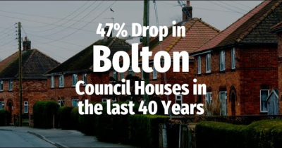 47% Drop in Bolton Council Houses in the Last 40 Years