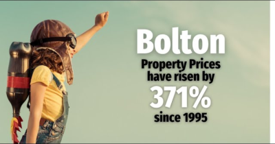 Bolton Property Prices Have Risen by 371% Since 1995