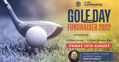 Bolton Wanderers In The Community’s Golf Day Fundraiser 2022 SPONSORED by Harrisons