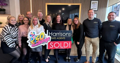 Harrisons Estate Agents Climb Scafell Pike to Take On Bolton Hospice £50 Challenge!