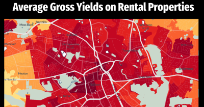 RENTALS.... GROSS YEILD HEAT MAP - BOLTON!