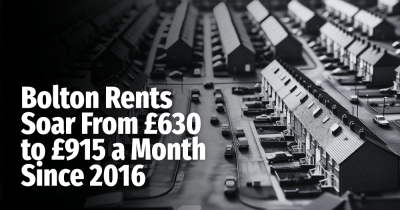Bolton Rents Soar From £630 to £915 a Month Since 2016