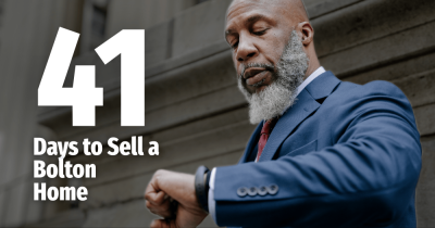 41 Days to Sell a Bolton Home