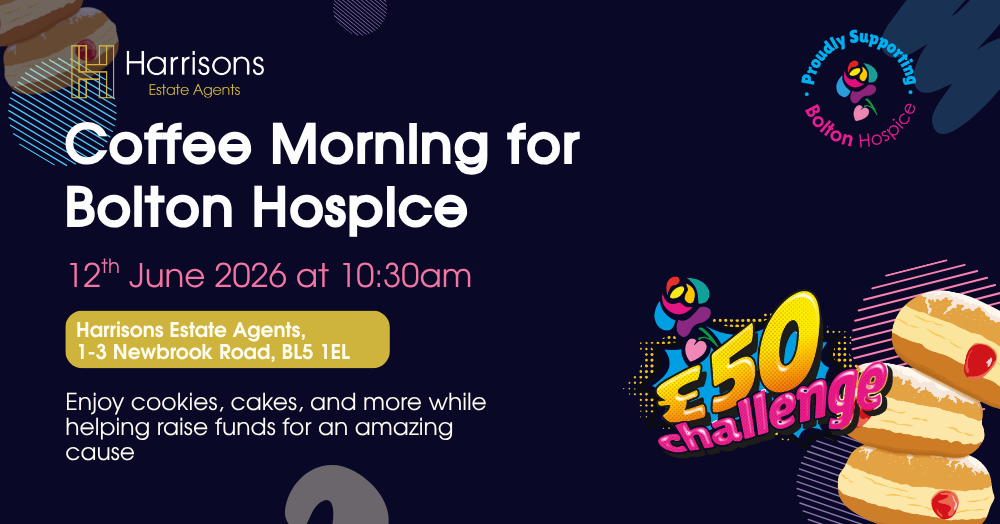 Join Us for a Coffee Morning in Support of Bolton Hospice