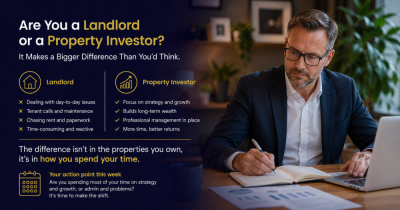 The difference between a landlord and a property investor.