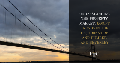 Understanding the Property Market: £/sq.ft Trends in the UK, Yorkshire and Humber, and Beverley