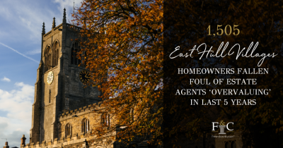 1,505 East Hull villages Homeowners Fallen Foul of Estate Agents ‘Overvaluing’ in Last 5 Years