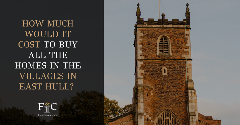 How much would it cost to buy all the homes in the villages in East Hull?