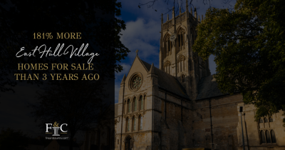 181% More East Hull Village Homes For Sale Than 3 Years Ago