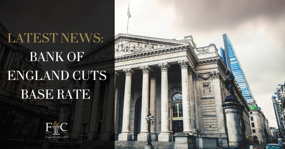 Latest News: Bank of England Cuts Base Rate