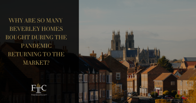 Why are so many Beverley homes bought during the pandemic returning to the market?