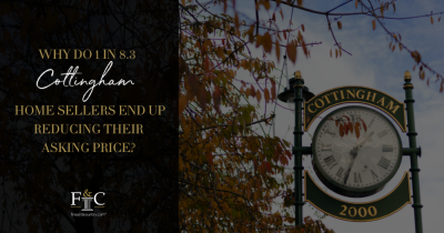 Why do 1 in 8.3 Cottingham Home Sellers End up Reducing Their Asking Price?