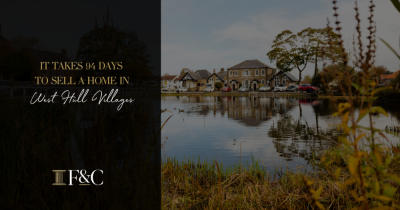 It Takes 94 Days to Sell a Home in West Hull Villages