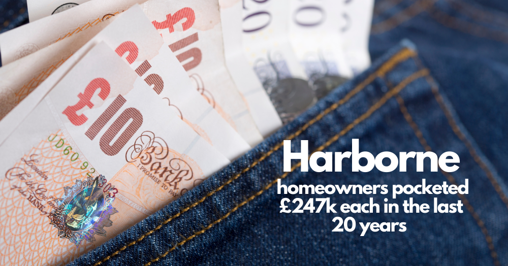 Harborne Homeowners Pocketed £247k Each in the Last 20 Years