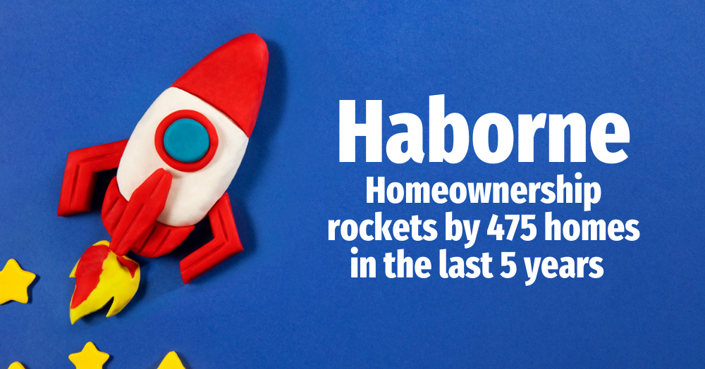 Harborne Homeownership Rockets by 475 Homes in the Last 5 Years